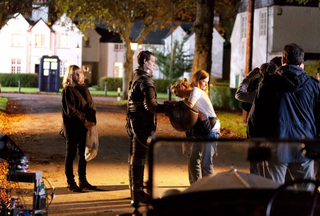Illustration for article titled Set photos from the Doctor Who Christmas special